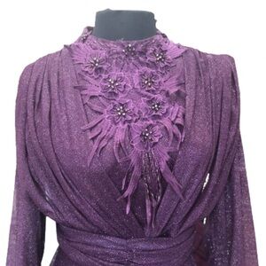 Purple sparkle dress